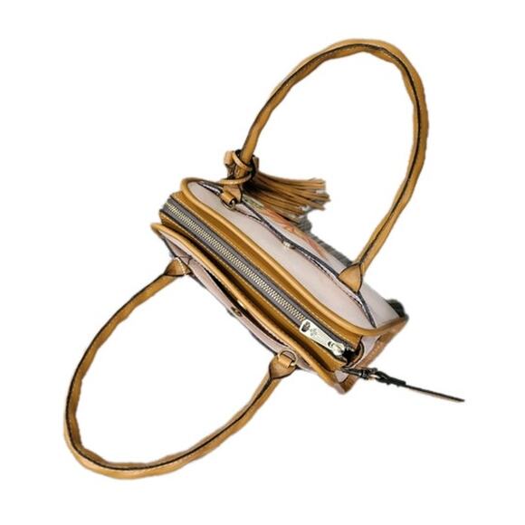 Patricia Nash Paris Satchel Parisian Floral‎ Spot Print Purse Handbag Dust Bag - Picture 6 of 10